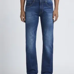 Pepe Jeans Blue Cotton Regular Fit Jeans-image-94