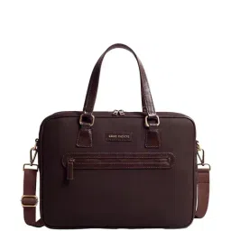 Gauge Machine Brown PU Medium Laptop Messenger Bag-picture-15