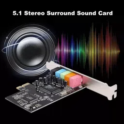 LOTA PCIe Sound Card with 5.1 Surround Sound Supports for Desktop PC, MST-3003-LT image 4