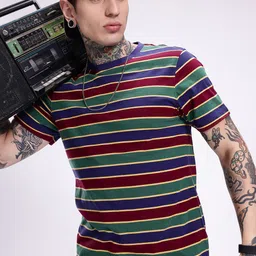 Kook N Keech Striped Crew Neck T-shirt-picture-25