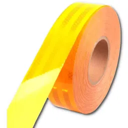 GENERIC 2 inch (50.8 mm) High Intensity Warning Reflective Tape Yellow 10 m Length image 4