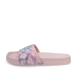 Red Tape Women's Pink Slides image 3