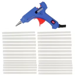 Fadman 20 W Hot Melt Mini Glue Gun with 30 Sticks Standard Temperature Blue 7 mm Stick Dia., CHASD30RTYSTCXBUU20WT-picture-38
