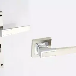 Quba Q 451 254 mm(10 Inch) Zinc Alloy SS and CP Finish Door Handle Set-image-31