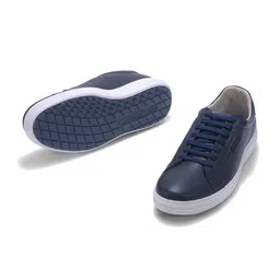 Woodland Men Solid Leather Sneakers image 4