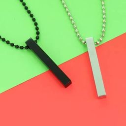 J.S ENTERPRISES Geometric Pendants with Chains-picture-34