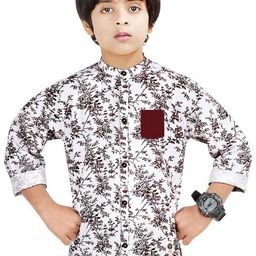 MADE IN THE SHADE Unisex Kids Floral Printed Casual Shirt-picture-24