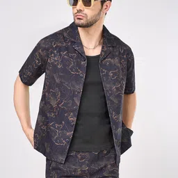 Street 808 by Pantaloons Men Slim Fit Floral Opaque Printed Casual Shirt-picture-29