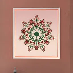 nestroots White & Green 1 Piece Canvas Other Wall Paintings-picture-37