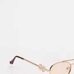 PELLE LUXUR Women Oval Sunglasses with UV Protected Lens PL25GS03 image 5