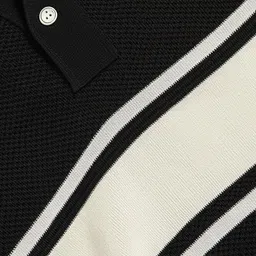 Try This Colourblocked Polo Collar Long Sleeves T-shirt image 4