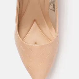 Van Heusen Slim Heeled Textured Pumps image 5