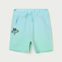 Juniors by Lifestyle Kids Blue Cotton Printed Shorts-picture-17