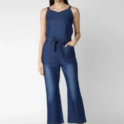 StyleStone Blue Maxi Jumpsuit-image-62