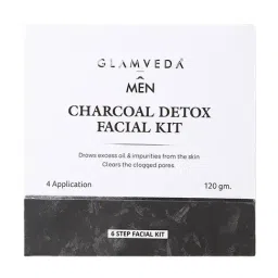 Glamveda Men Charcoal Detox Facial Kit-picture-19