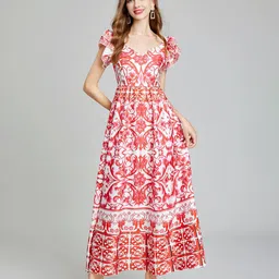 JC Collection Floral Print Maxi Dress-picture-16