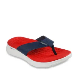 Skechers Men's GO CONSISTENT SANDAL-SYNTHWAV Navy Red Sports Sandals image 2