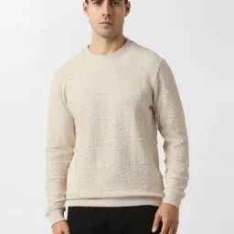 Van Heusen Beige Cotton Regular Fit Sweatshirt-picture-34