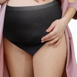 NEWMOM Pack Of 2 High-Rise Seamless Breathable Maternity Support Briefs 0803-252-picture-10