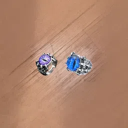 Teeragaj Set Of 2 Eye Adjustable Finger Rings-image-88