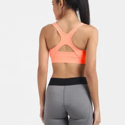 Adidas Orange Bt Non Wired Padded Sports Bra image 2