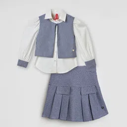 Blue Giraffe Girls Tops-picture-35