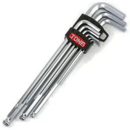 TONE Long Ball Point L-Shaped Wrench Set 1.5, 2, 2.5, 3, 4, 5, 6 mm, BL700 (7 Pcs Set)-image-60