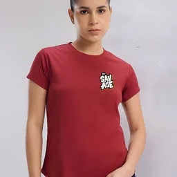 TRENDSATTIRE Typography Printed Short Sleeves Round Neck Regular Fit Sports T-shirt-picture-40