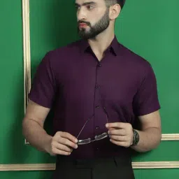 Indian Needle Wine Regular Fit Shirt-picture-20