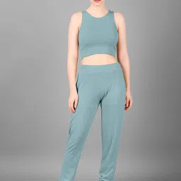 KHODI LIFESTYLE Crop Top With Joggers Co-Ords-picture-32