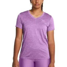 UNDER ARMOUR Purple Printed Sports T-Shirt-image-52