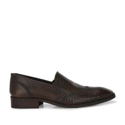 Carlo Romano Men's Brown Formal Loafers-picture-34