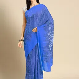 BUTA BUTI Abstract Printed Pure Cotton Saree-picture-30