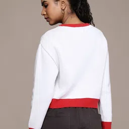 Roadster Typography Crop Pullover image 4