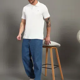 TRIUS Men Solid Polo Collar T-shirt-picture-19