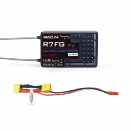 Radiolink R7FG RC Receiver R7FG 7 Channels RC Gyro Receiver, Voltage Telemetry Long Range Control, Water-Splash Proof for RC Crawler Drifting Car, Boat, Works for 2.4Gh Radio Controller RC8X/RC4GS V3/RC6GS V3/T8S/T8FB - RS6078Radiolink R7FG RC Receiver R7FG 7 Channels RC Gyro Receiver, Voltage Telemetry Long Range Control, Water-Splash Proof for RC Crawler Drifting Car, Boat, Works for 2.4Gh Radio Controller RC8X/RC4GS V3/RC6GS V3/T8S/T8FB - RS6078-picture-27