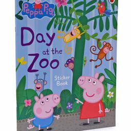 penguin random house Peppa Pig: Day at the Zoo Sticker Book - English-picture-8