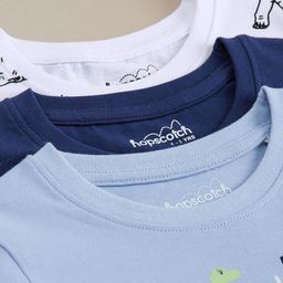 Hopscotch Boys Multi Cotton Tshirts-picture-17