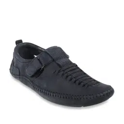 Metro Men's Navy Fisherman Sandals-image-41