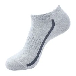 BALENZIA Cotton Self Pattern Ankle Length Socks (Pack Of 3) image 3