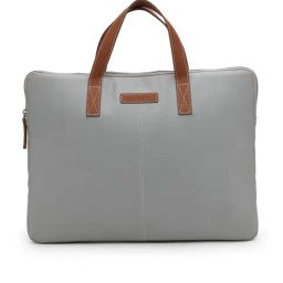 Thomas Scott Light Grey Medium Laptop Bag-picture-38