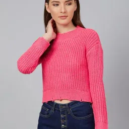 Cayman Pink Full Sleeves Pullover-picture-11