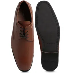 Call It Spring Men's Cognac Derby Shoes image 3