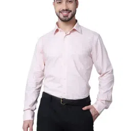 Cantabil Light Pink Regular Fit Shirt-image-89