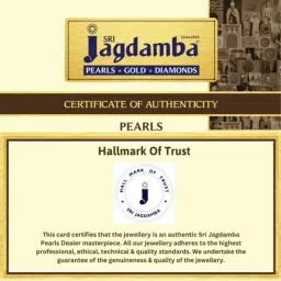 Sri Jagdamba Pearls White Glevara Pearl Cuffs Bracelet image 5