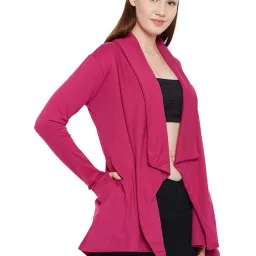 Hypernation Ruby Pink Cotton Shrug image 3