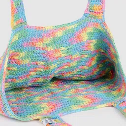 Magic Needles Blue Shopper Shoulder Bag image 4