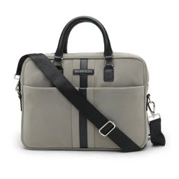 Thomas Scott Steel Grey Medium Laptop Bag-picture-35