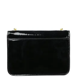 Giordano Interim Black Solid Medium Sling Handbag image 3