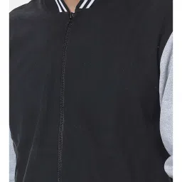 Campus Sutra Black Full Sleeves Jacket image 4